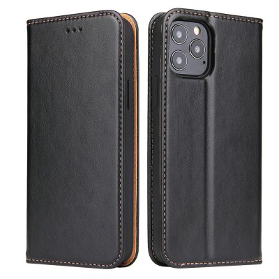 Classic Flip Wallet Leather Case with Stand Closure Function for iPhone 12 Leather Case