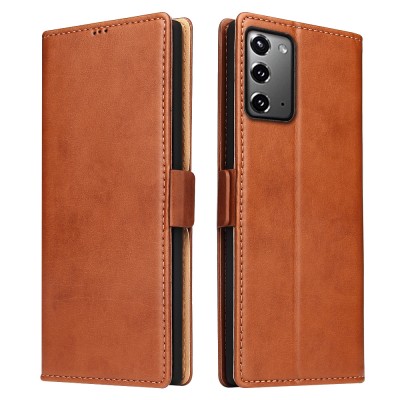 2020 PU Leather Filp Wallet Case for Samsung Note 20 with card slot