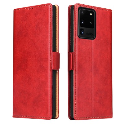 Premium PU Leather Flip Case with Closure Stand Function for Samsung Galaxy Note 20 Ultra Case Wallet